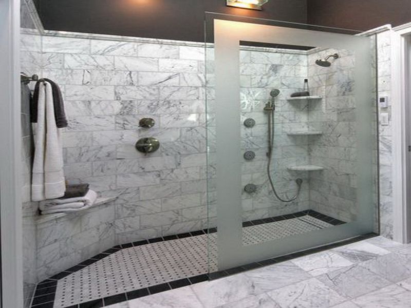 Bathroom Remodeling : Large Shower Ideas Simple Shower Ideas Bathroom Shower Bath‚ … | Bathroom remodel shower, Shower remodel, Master bathroom walk in shower ideas