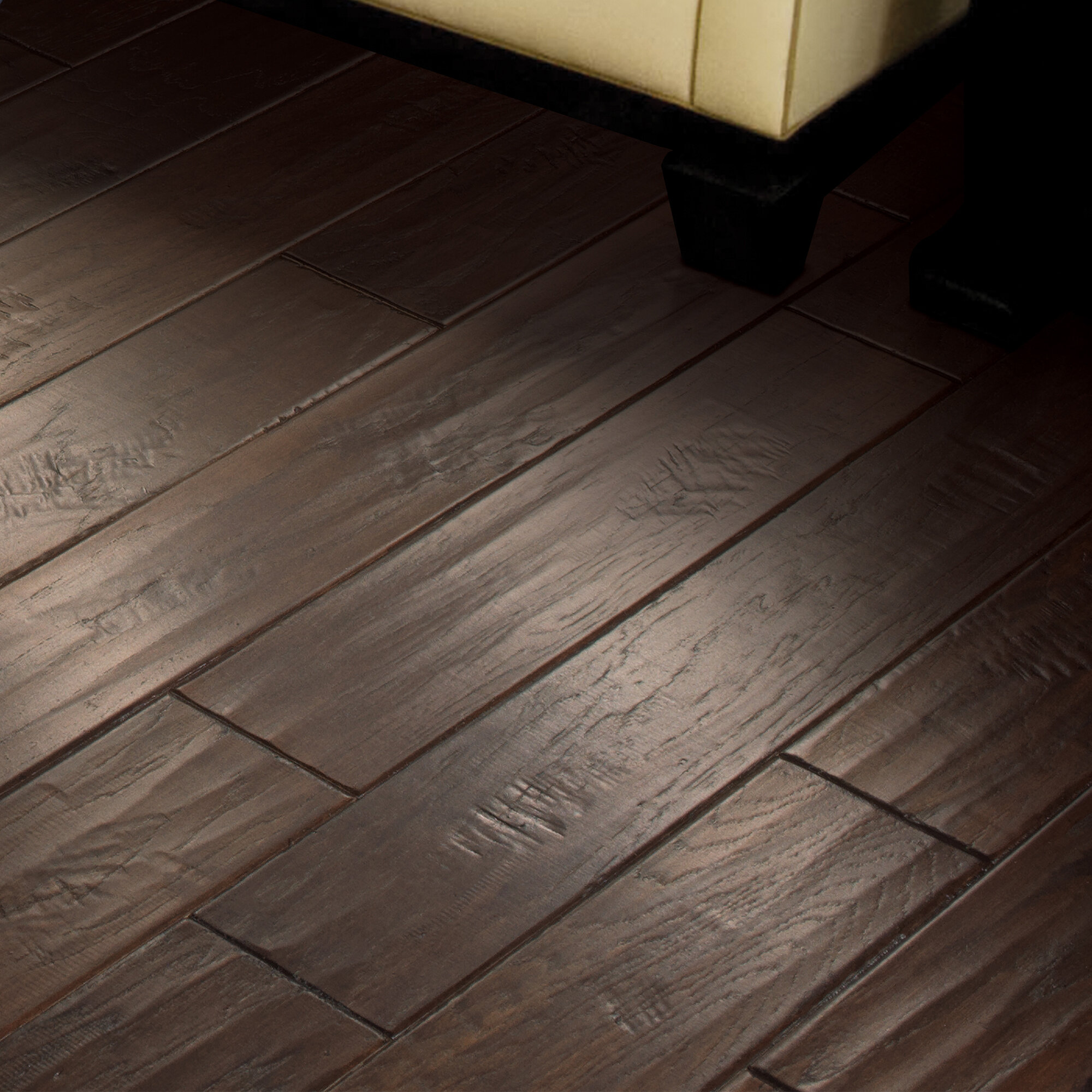 Mohawk Windworn Hickory 3/8" Thick x 5" Wide x Varying Length Engineered Hardwood Flooring & Reviews | Wayfair