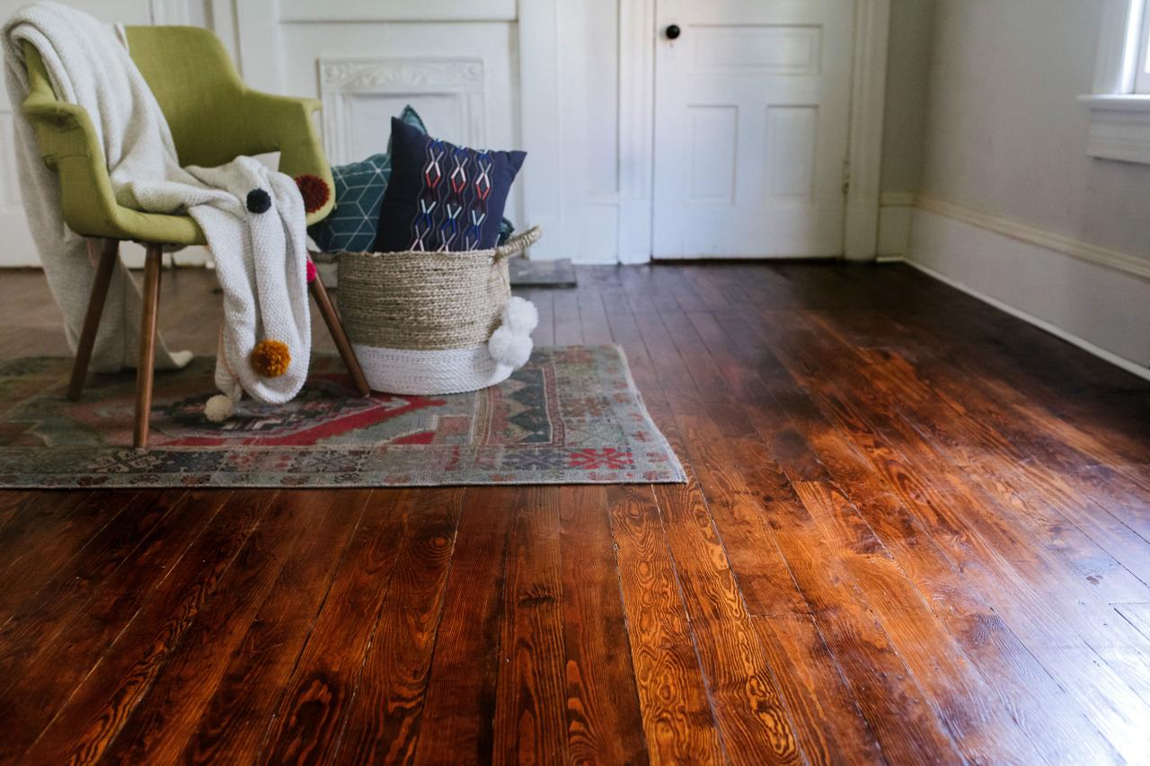 How To Refinish Hardwood Floors - DIY Home Improvement | HGTV