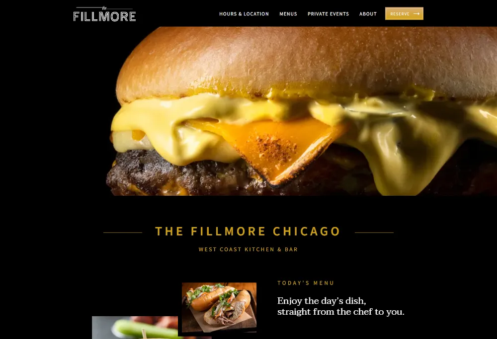 Image of Fillmore website