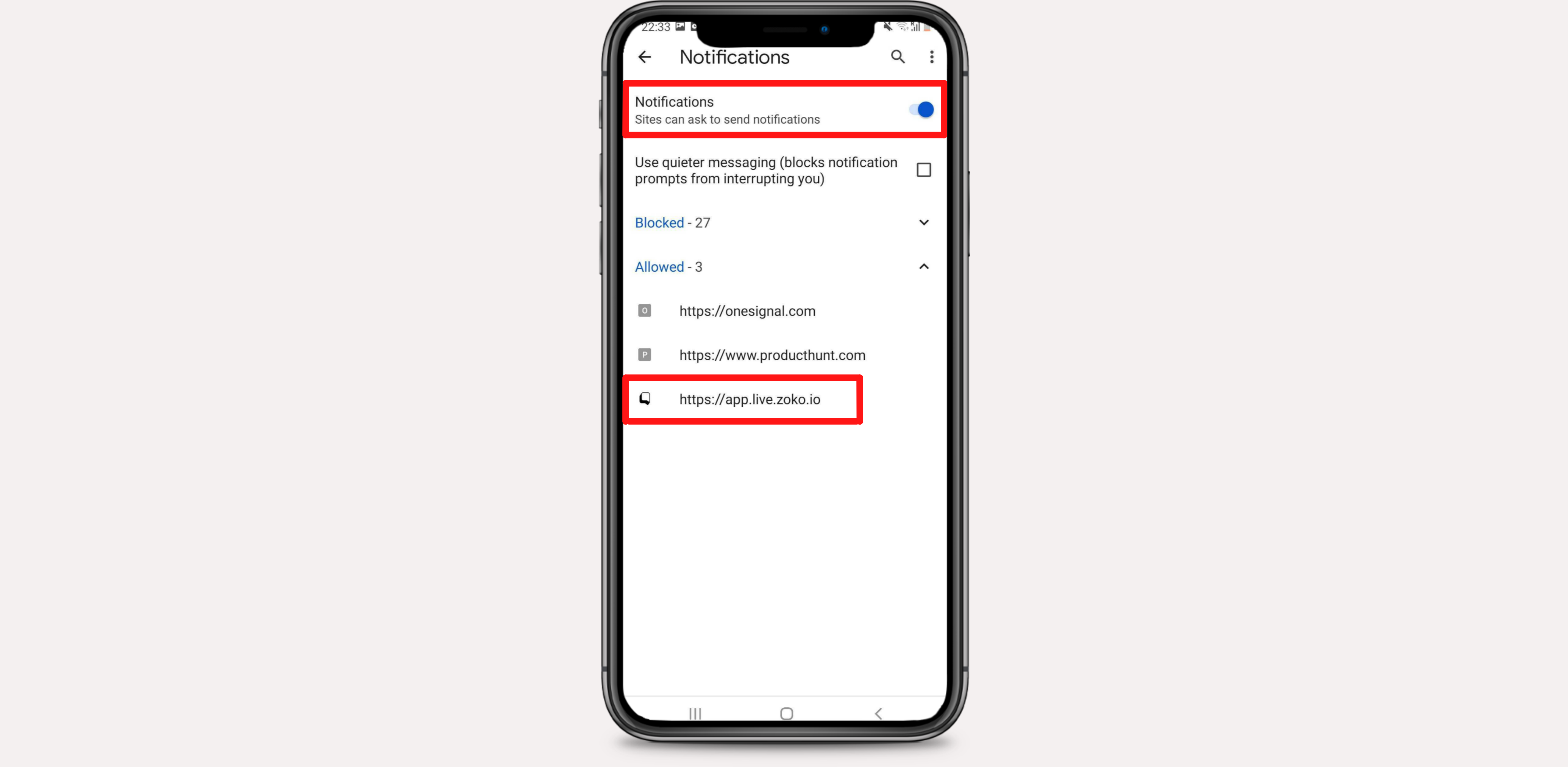 Enable Notifications