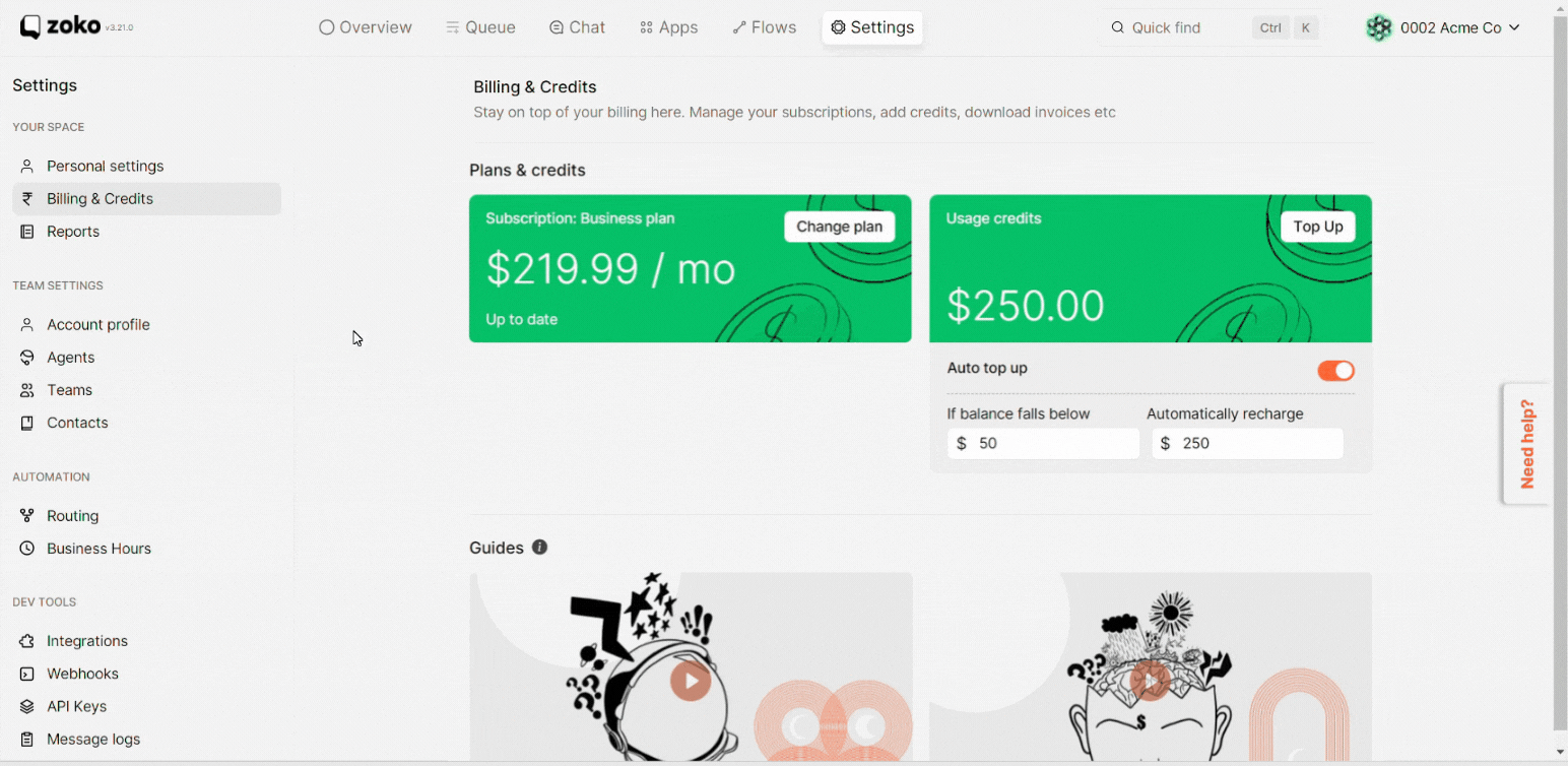 On the left, click on Account Profile