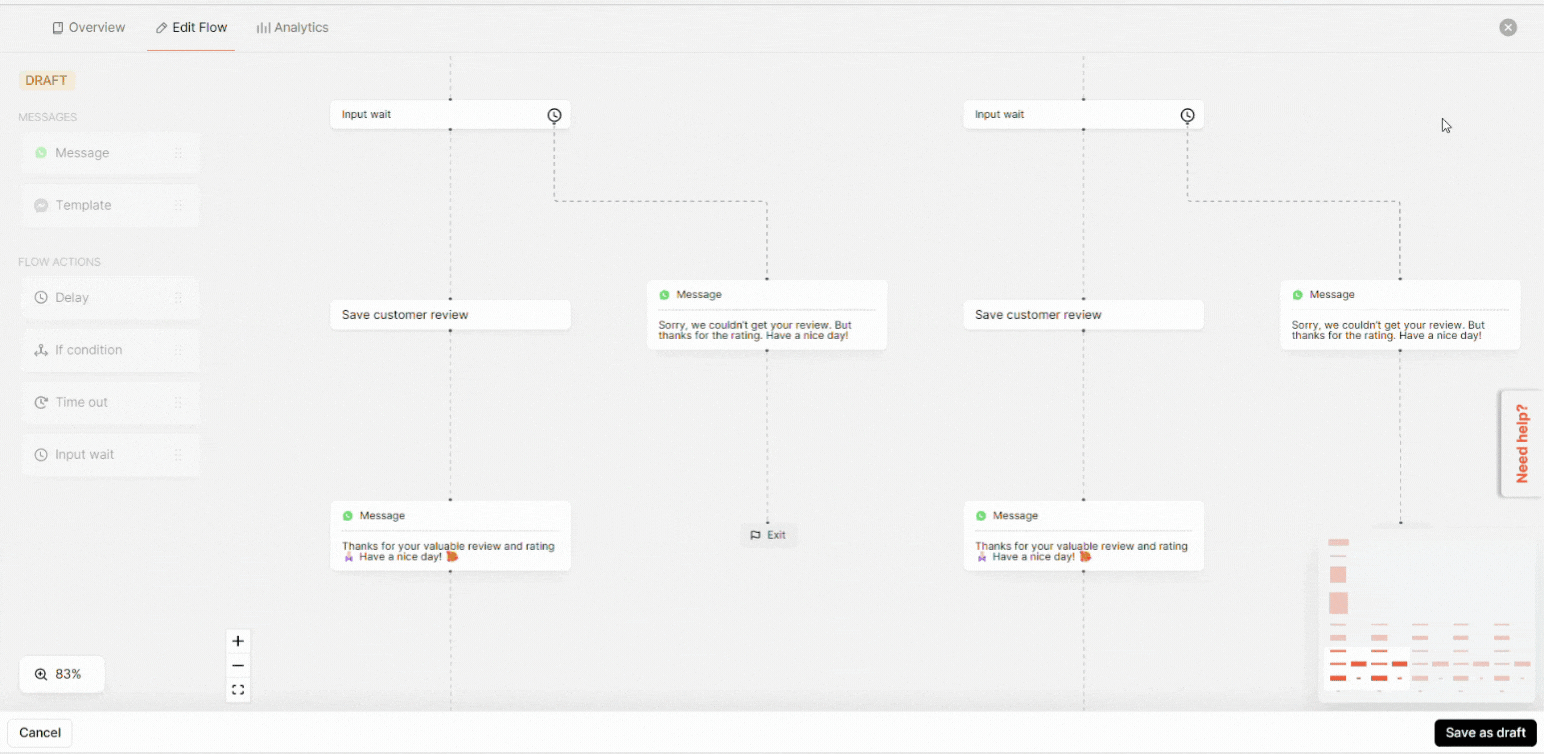 Close the Flow editor