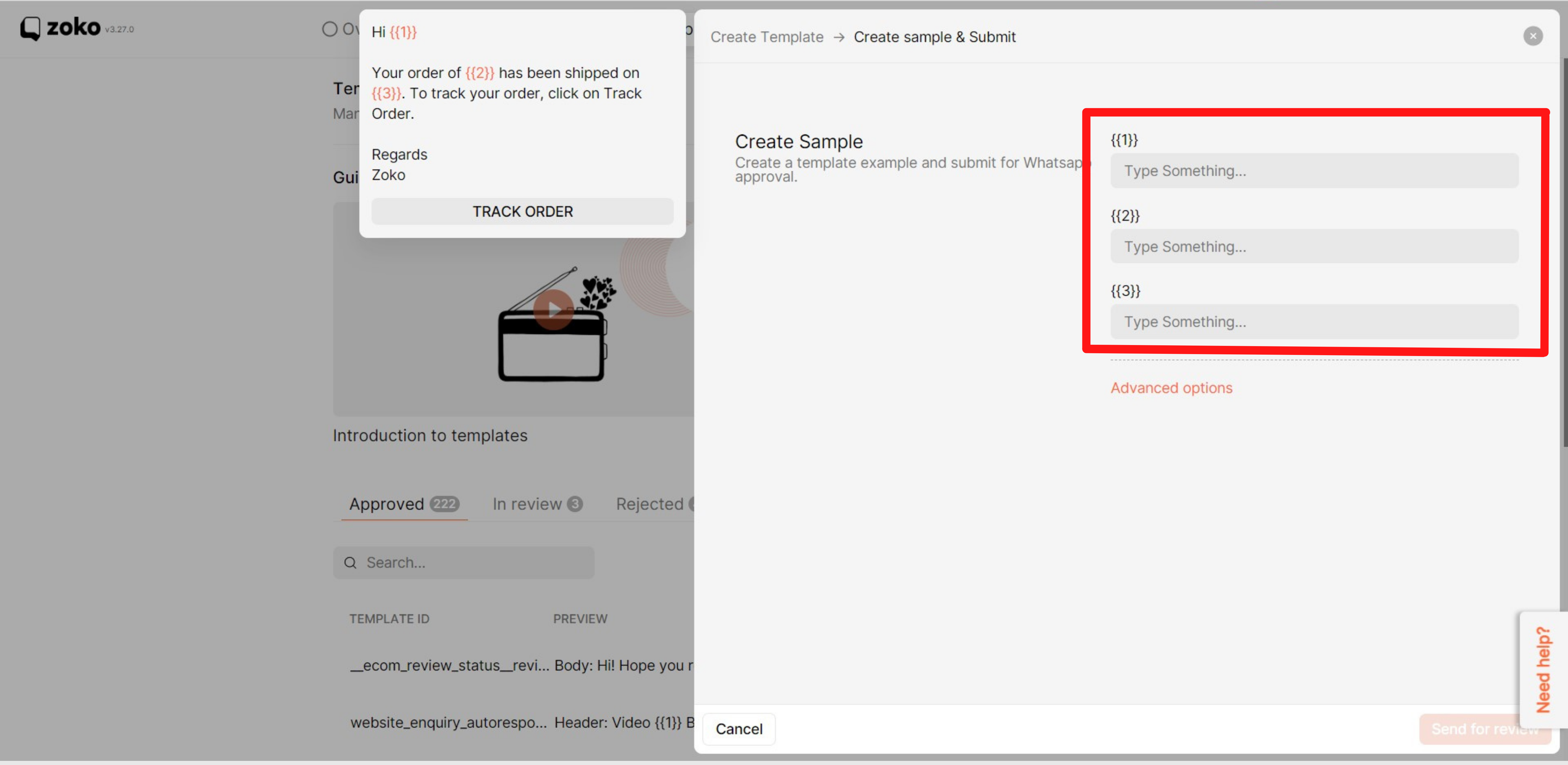 details inside the variables