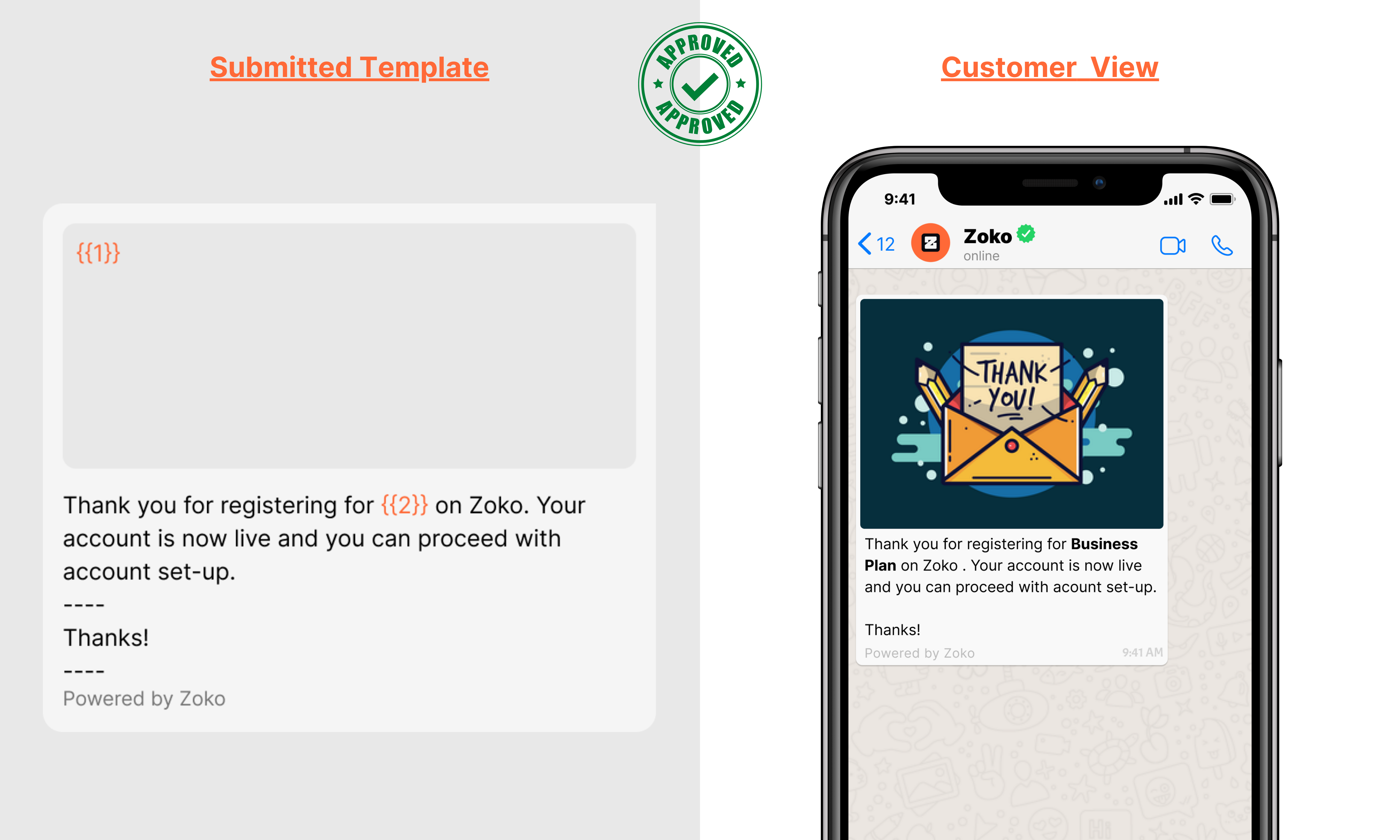 Image and text without buttons