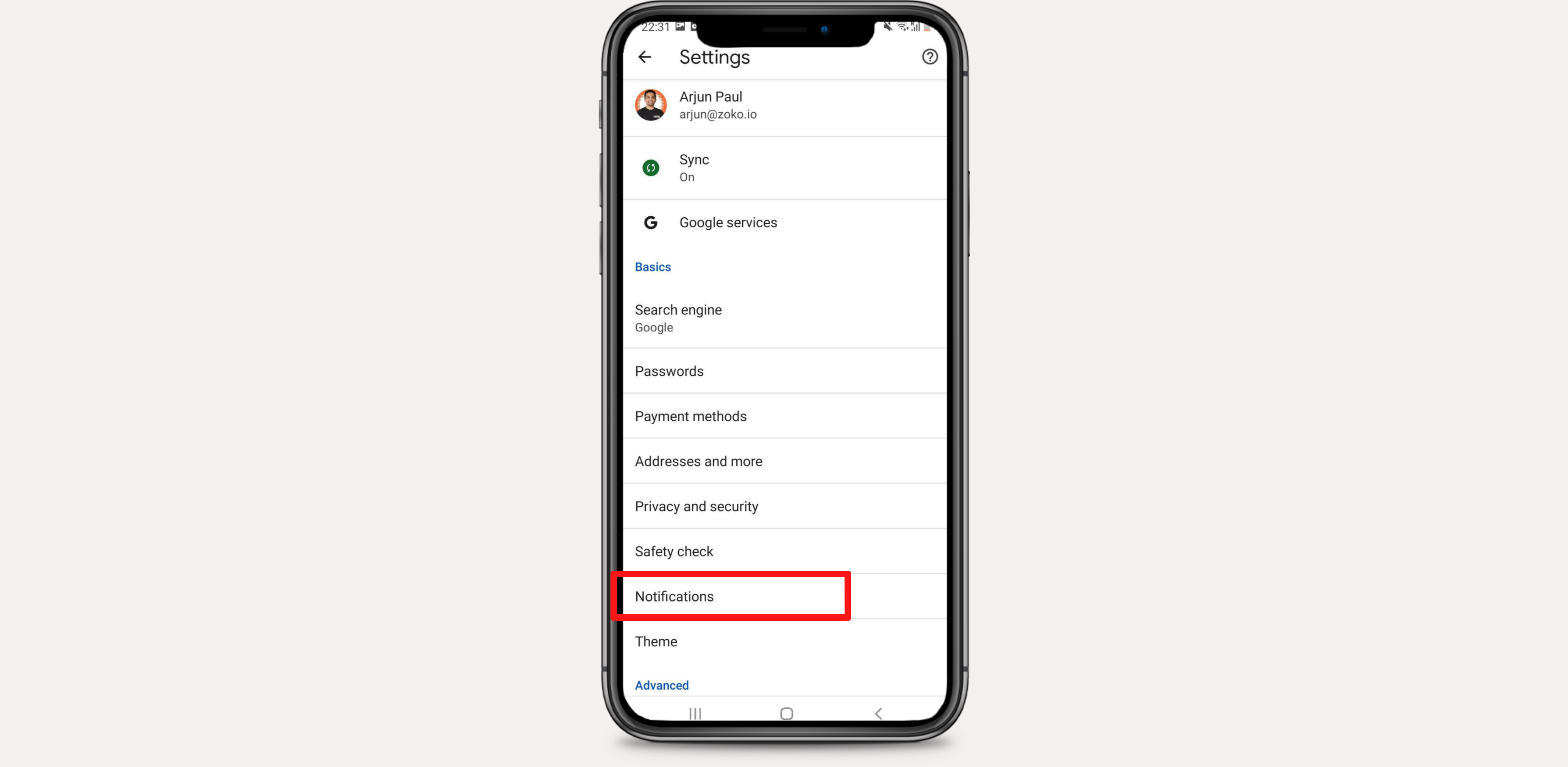 Notifications