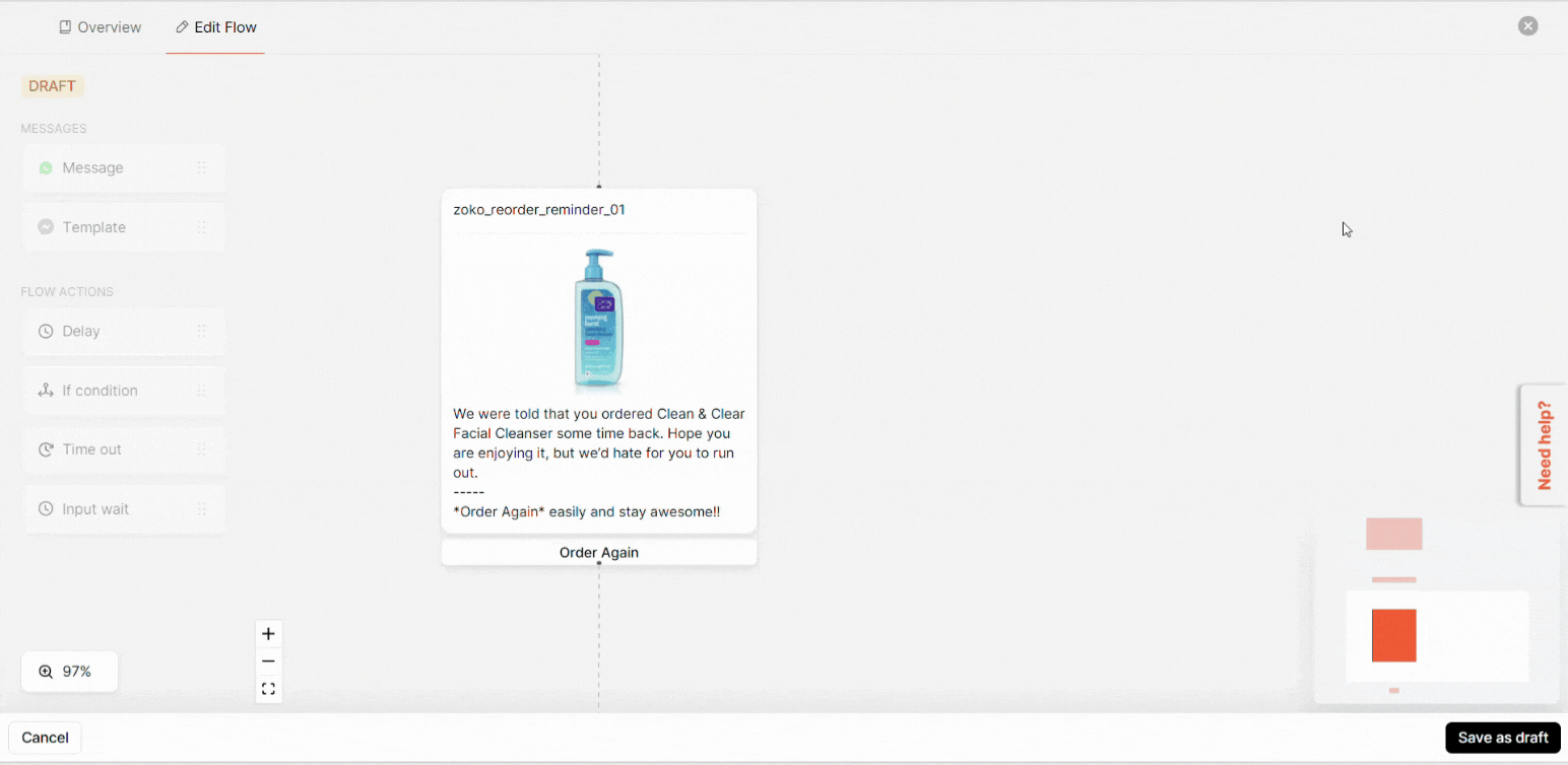 Close the Flow editor