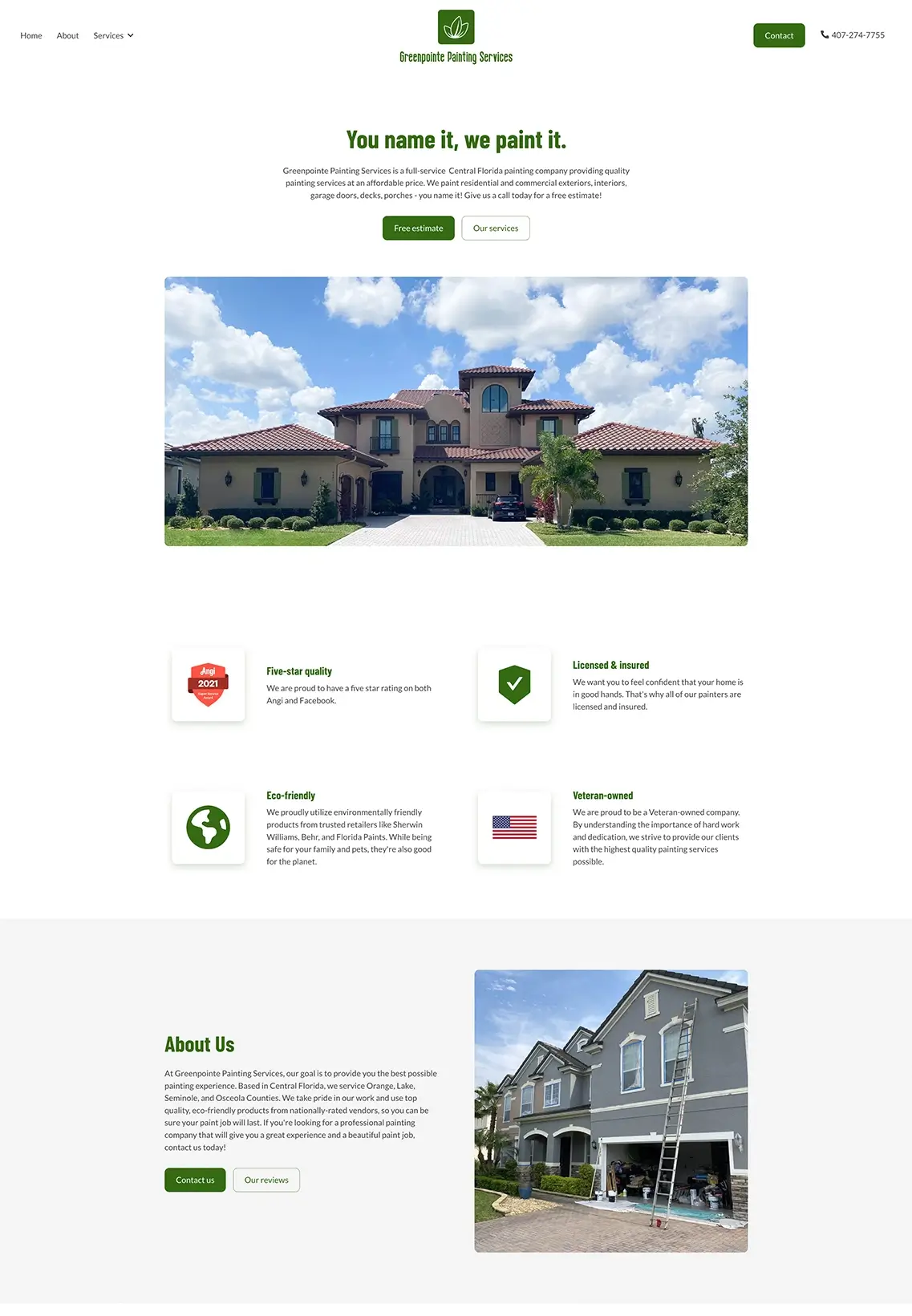 Greenpointe Painting Services