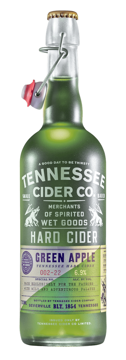 Green Apple Hard Cider by Tennessee Cider Company