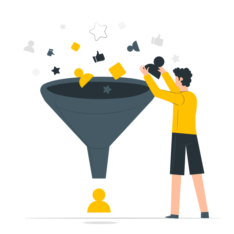 sales funnel stages