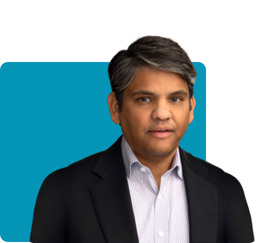 Full color headshot of Torc board member Frank D'Souza
