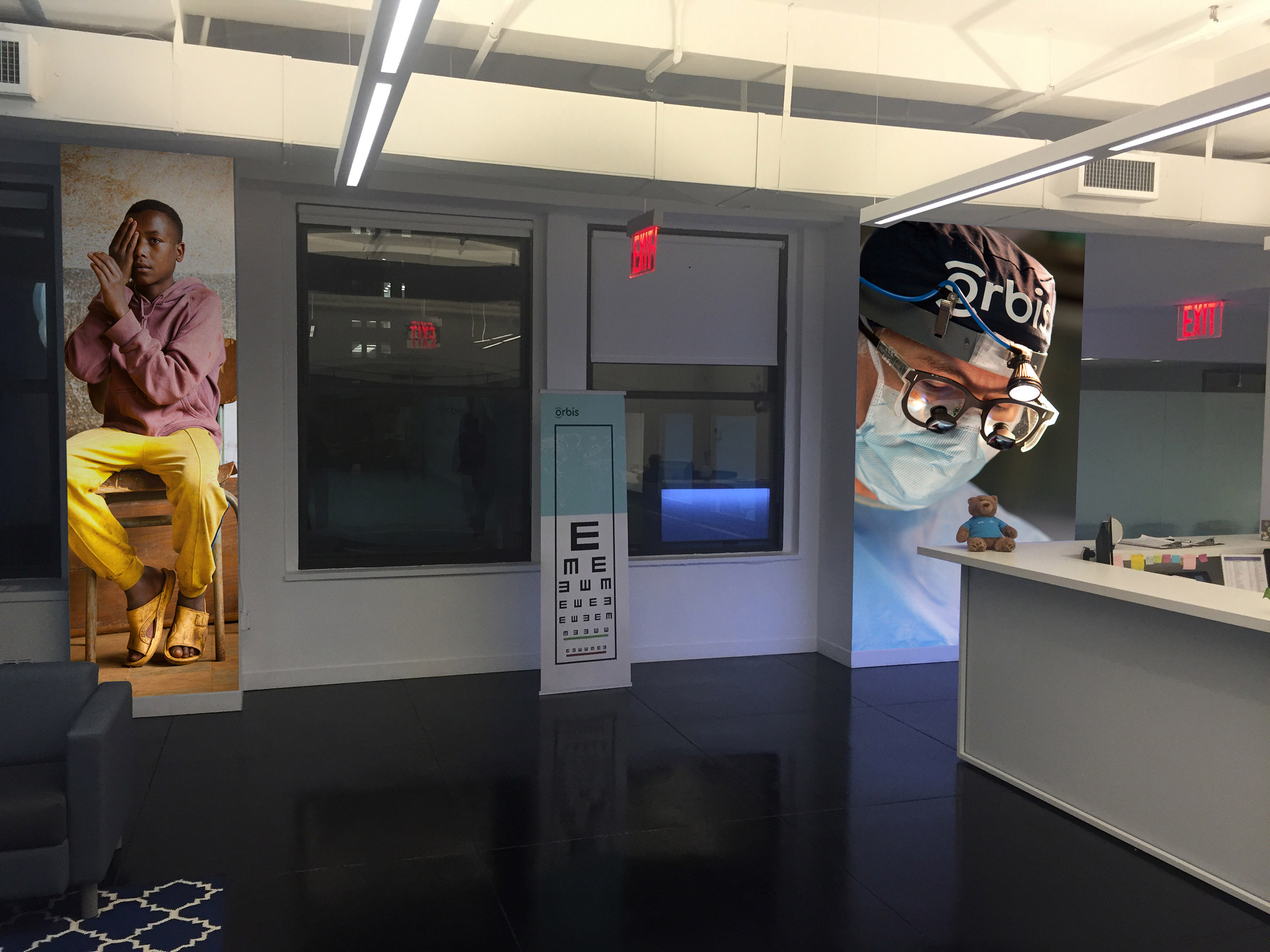 Orbis Office Environmental graphics on wall