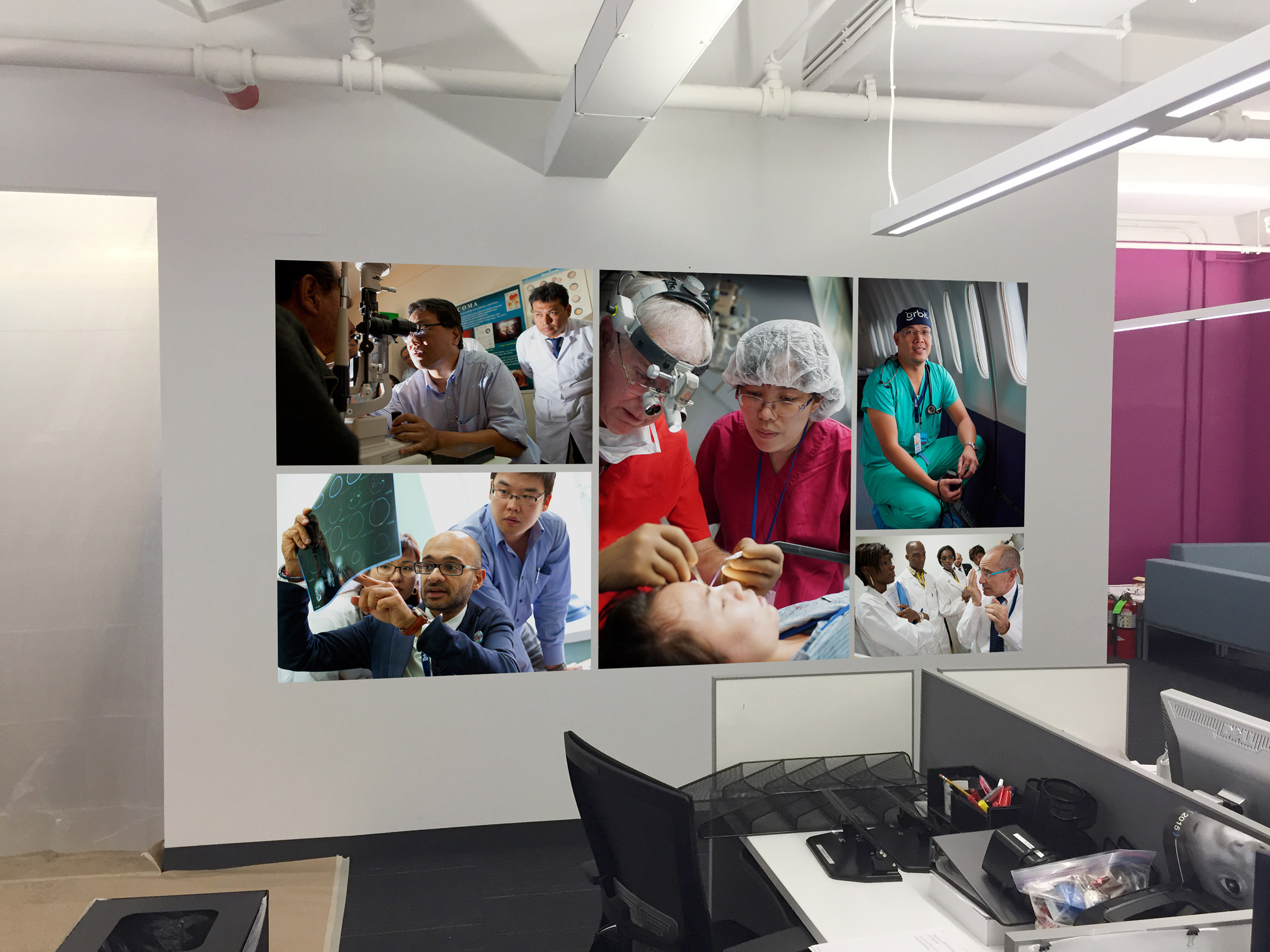 Orbis Office Environmental graphics on wall