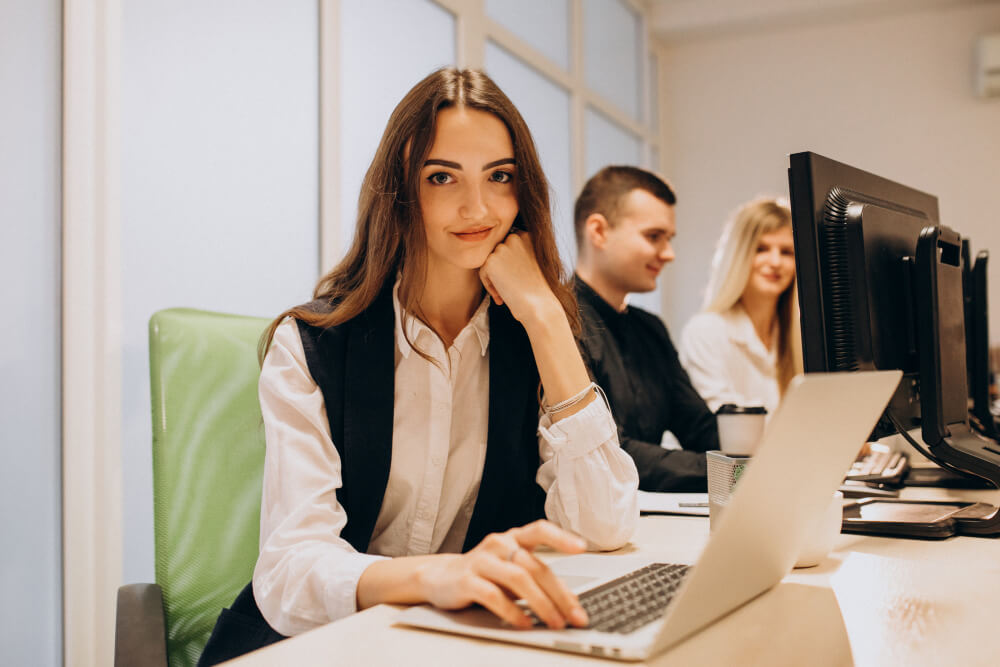 women with laptop