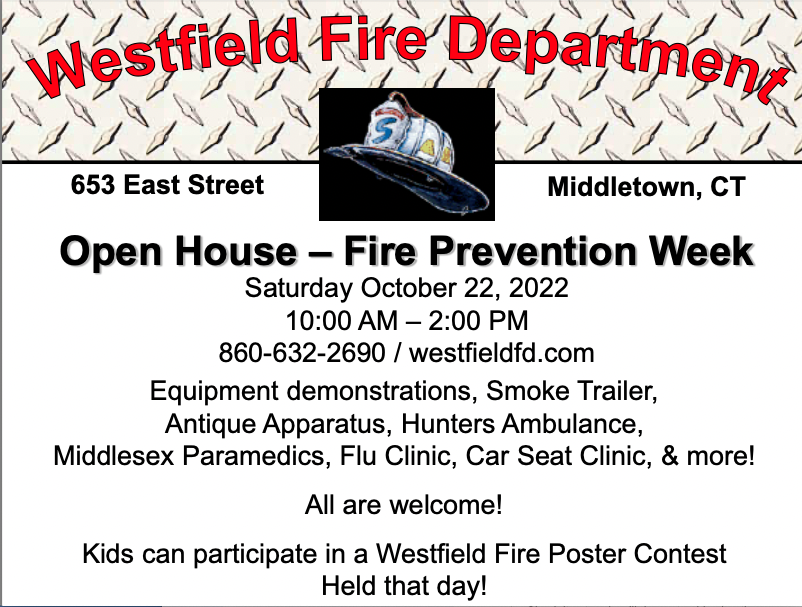 Westfield Fire Department Open House