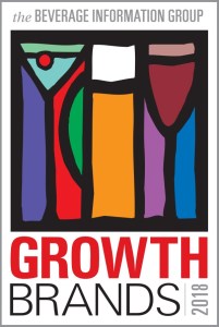 The Beverage Information Group's 2018 Growth Brands Logo