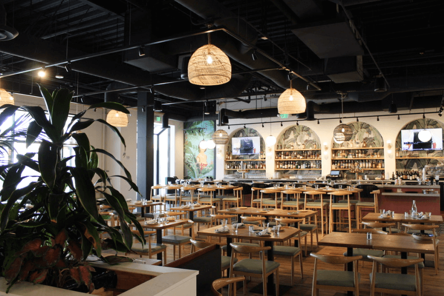interior of restaurant