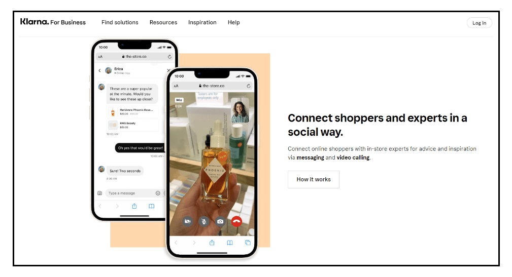 Ecommerce Trends - Klarna Virtual Shopping