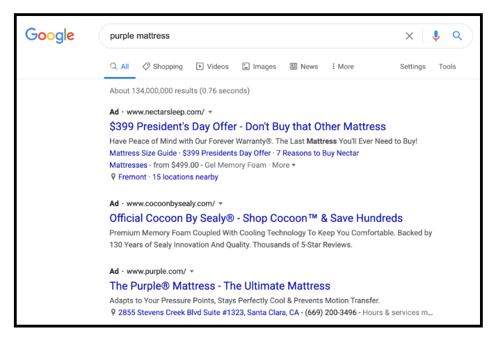 PPC Advertising for DTC - Search Ads