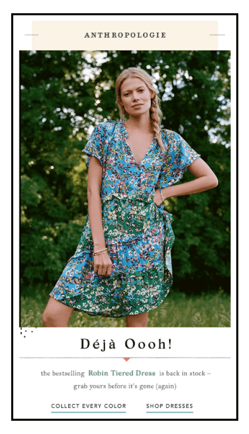 Back-in-Stock emails
