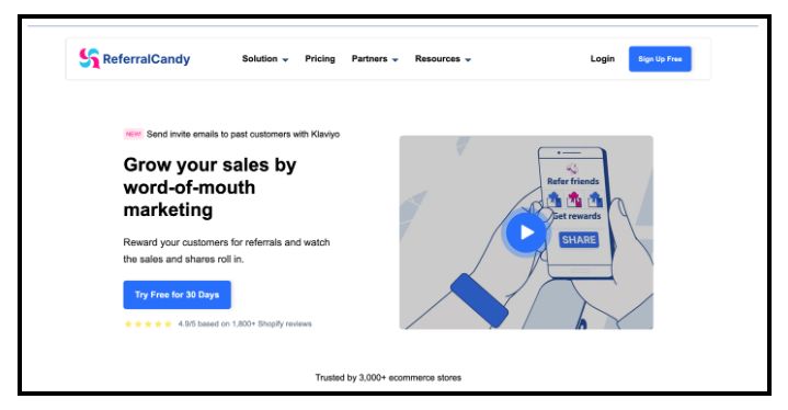 Best Customer Loyalty apps - Referral Candy
