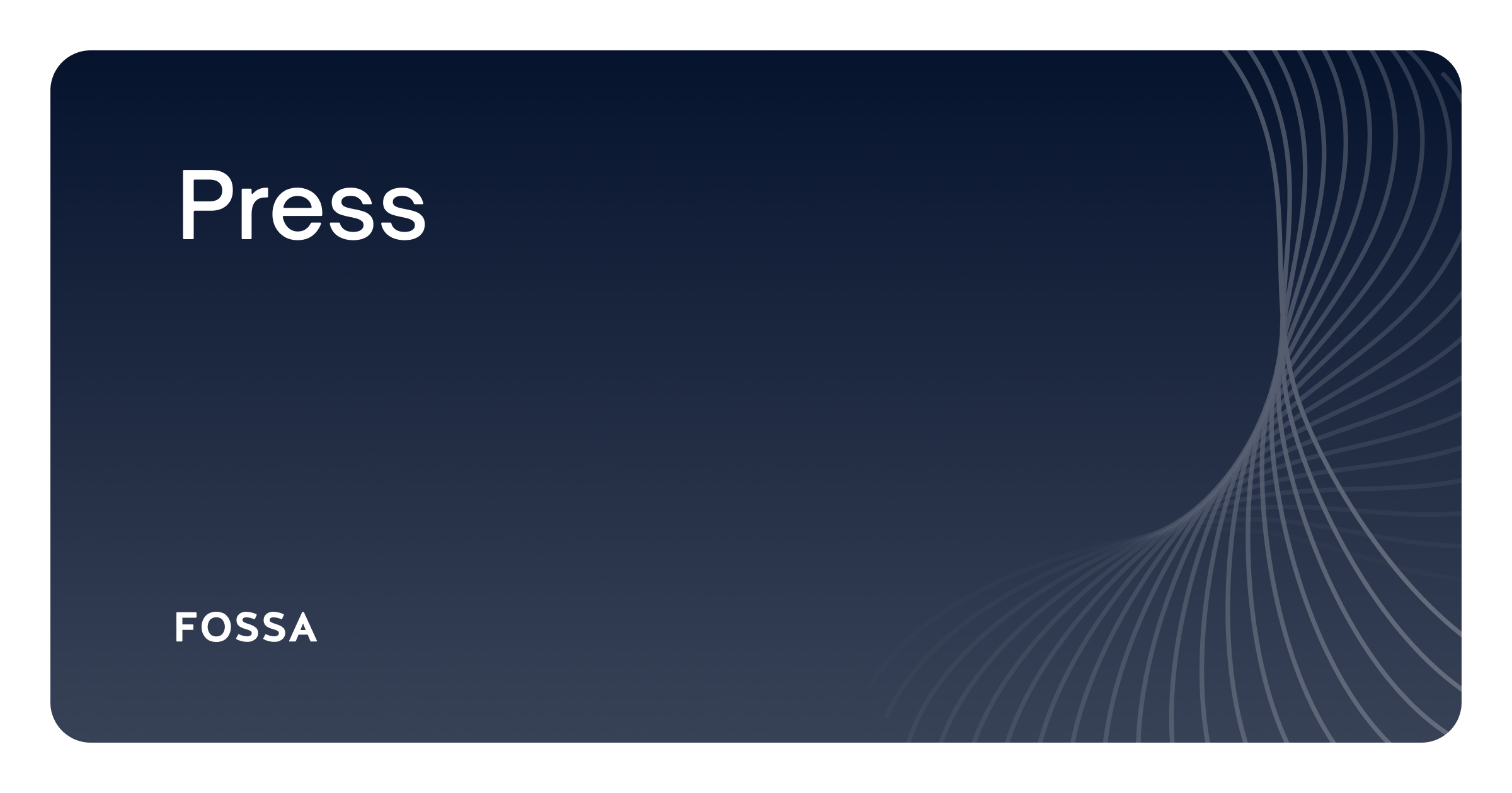 Press FOSSA press-fossa