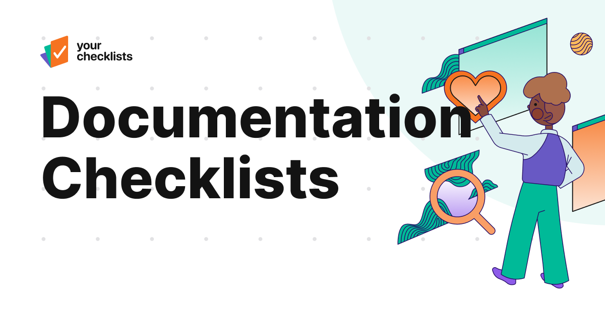 Documentation Checklist for Managers Streamline Information Management ...