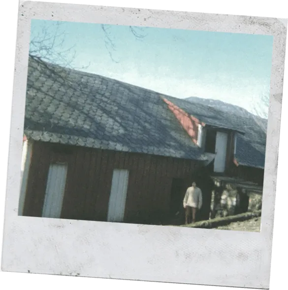 Picture of a farm house in Nedre vats, Norway