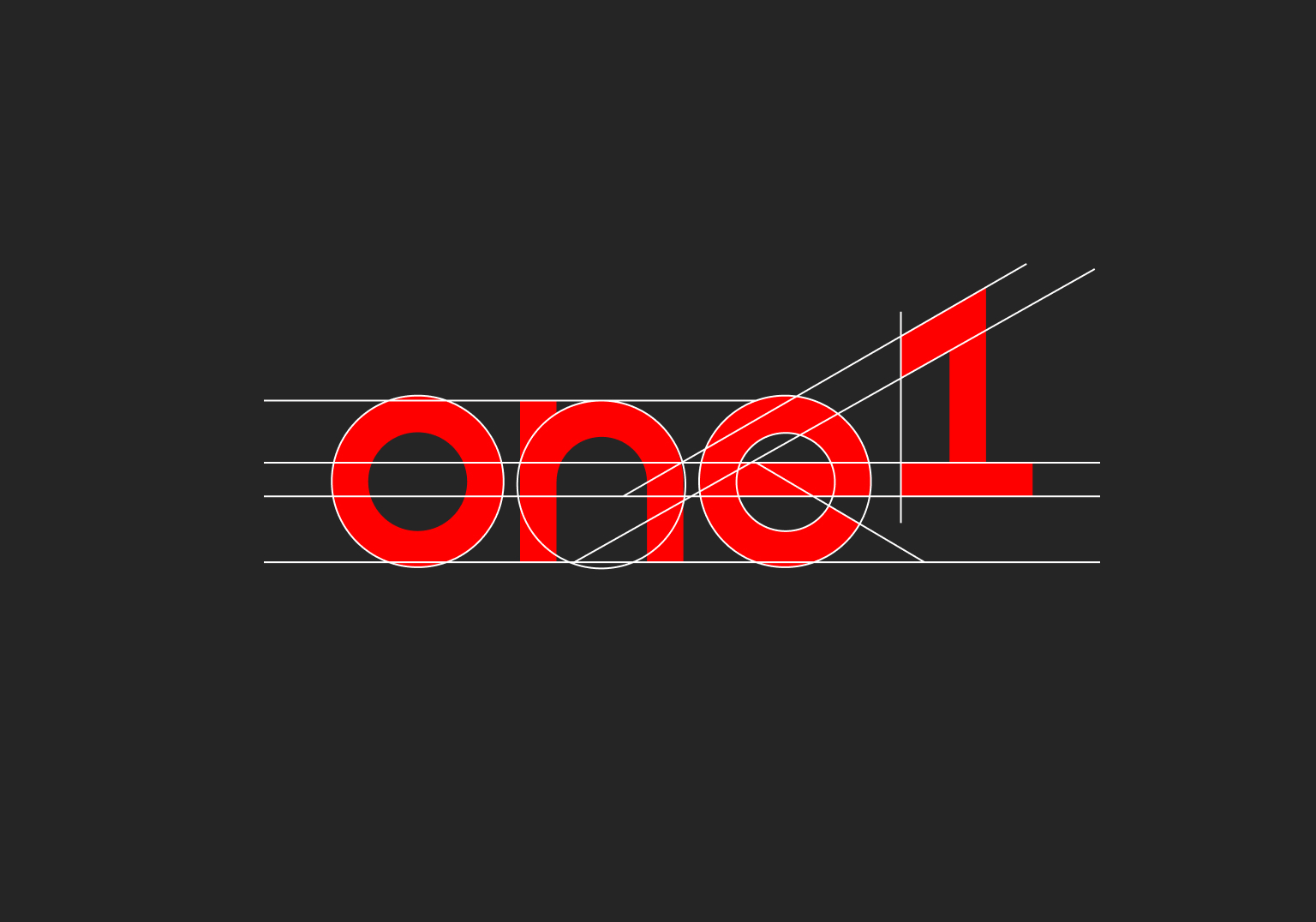 one1 structure of logo