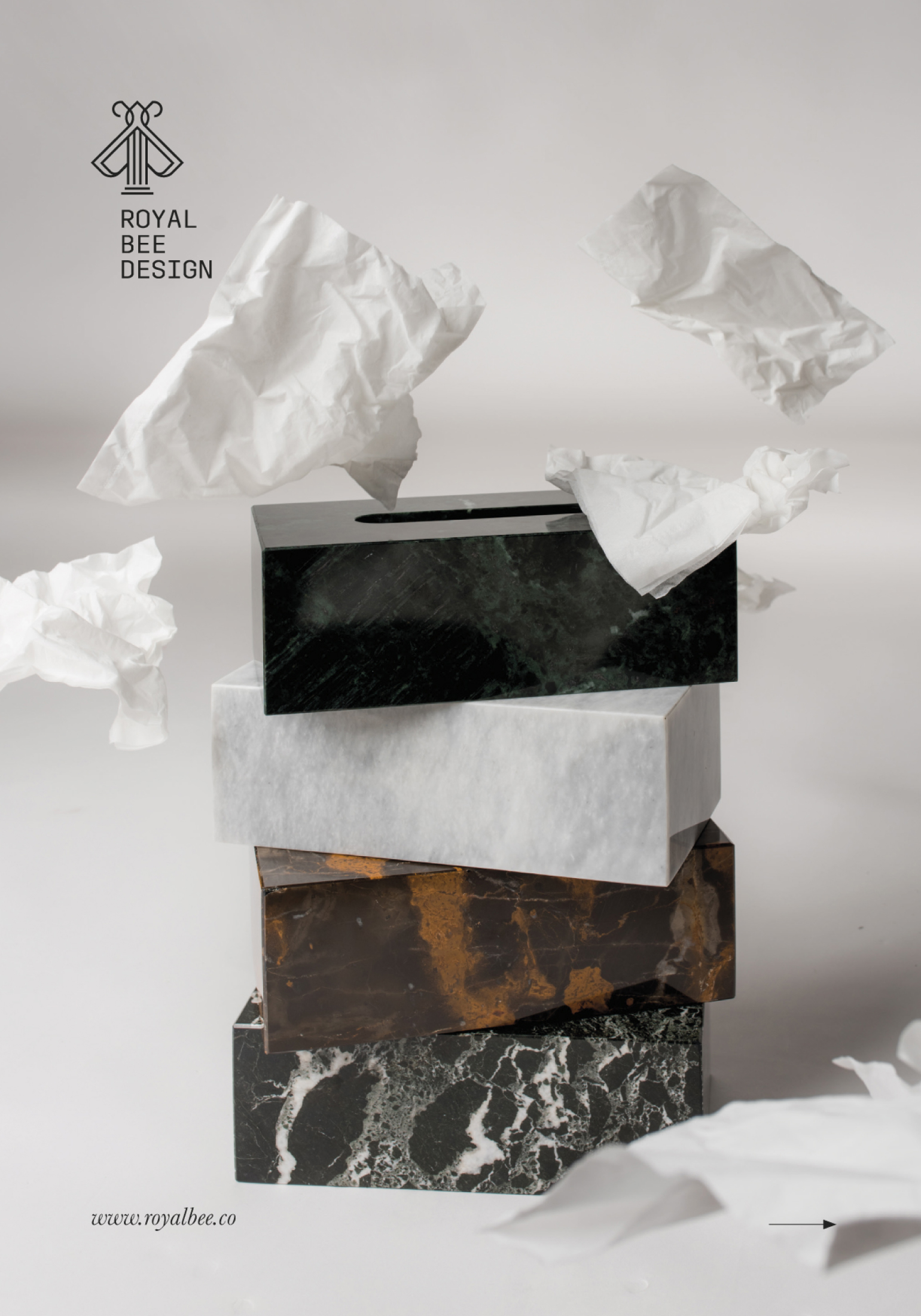 marble tissue boxes rbd