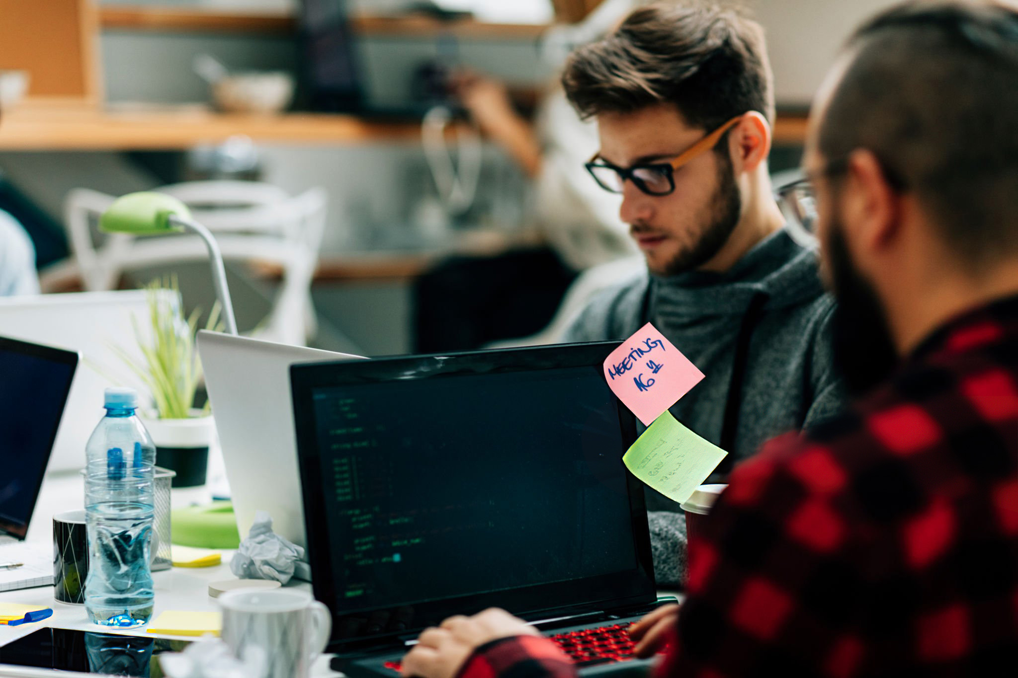 We partner with other software companies.