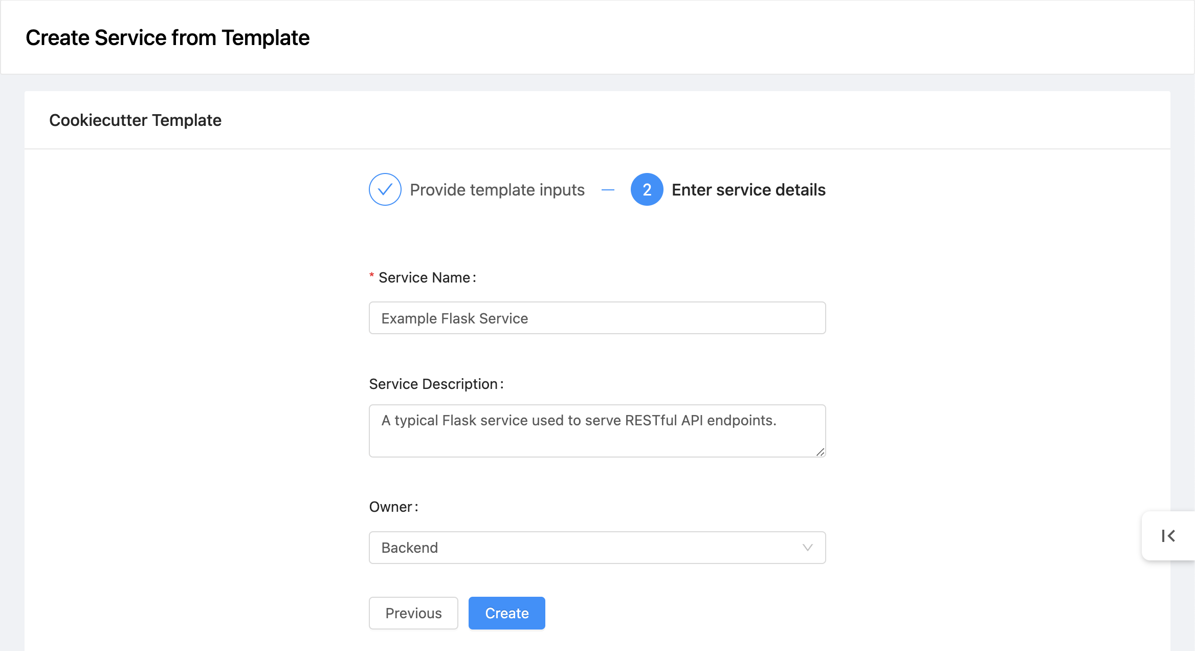 Download Flow Step 2: OpsLevel Service metadata