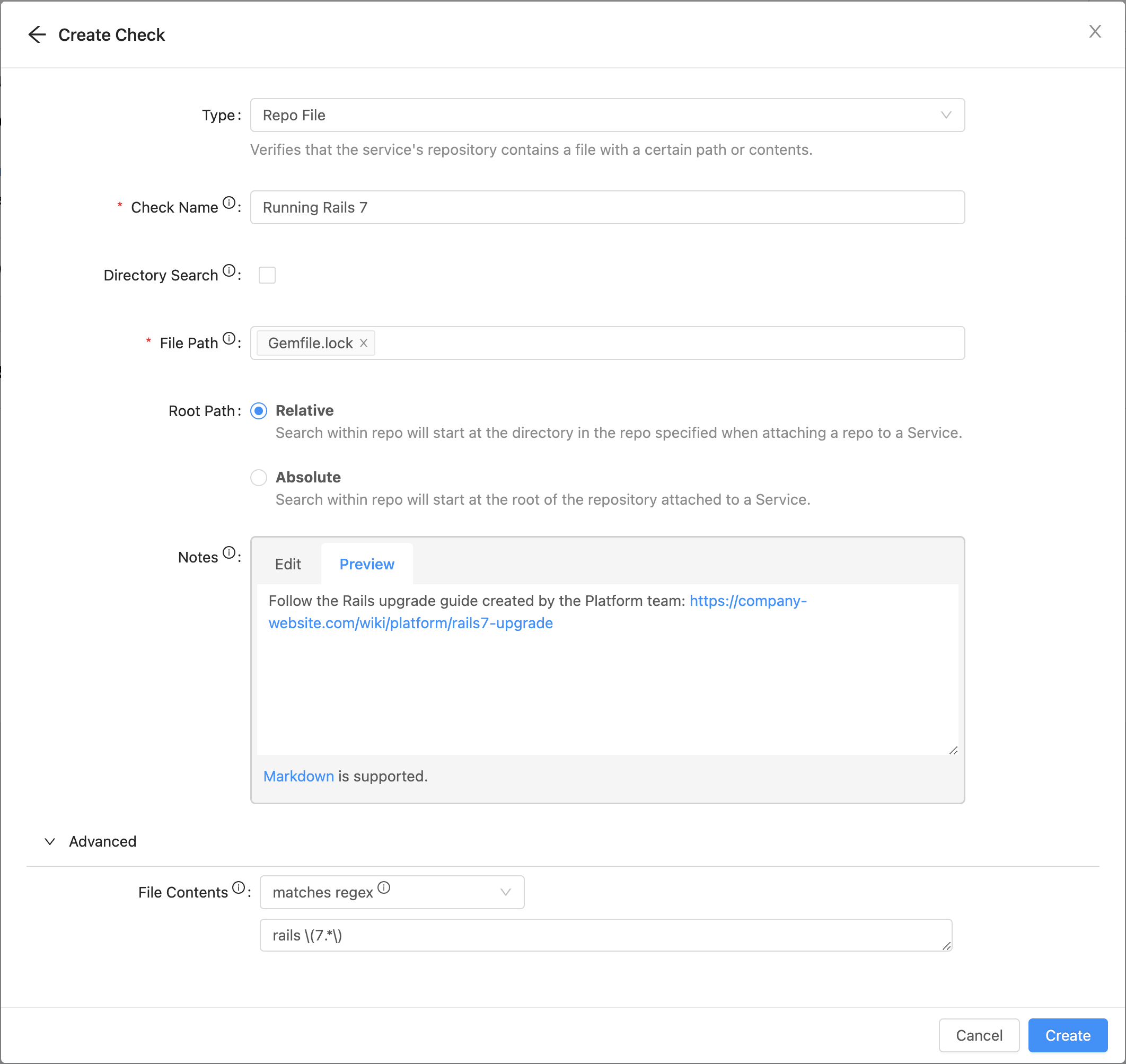 Repo File Check