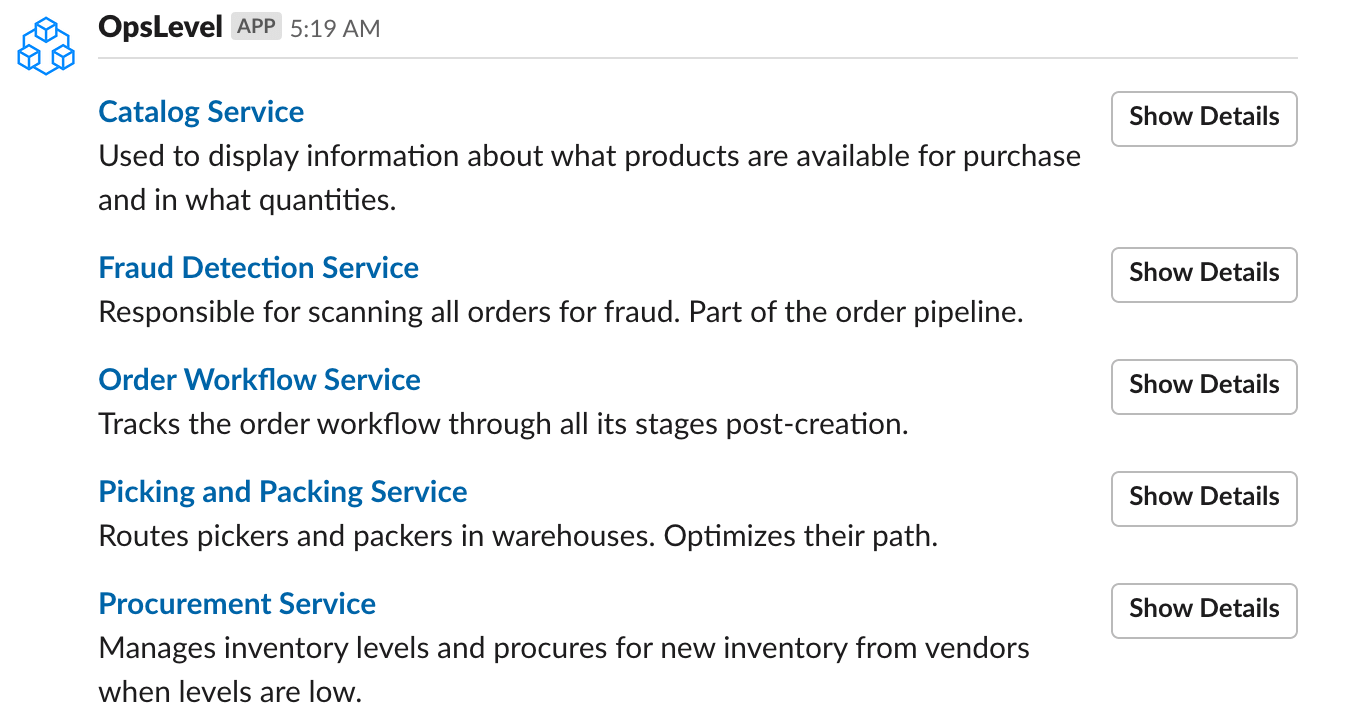 Slack Search Results