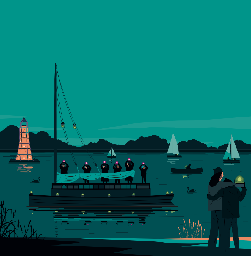 Boats on the Norfolk Broads