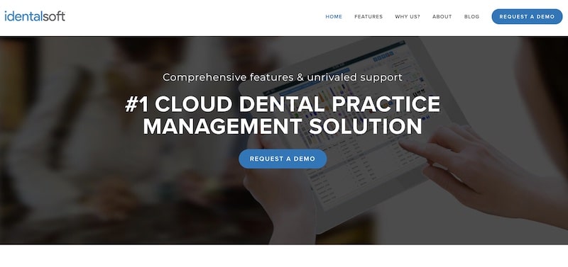 iDentalSoft homepage