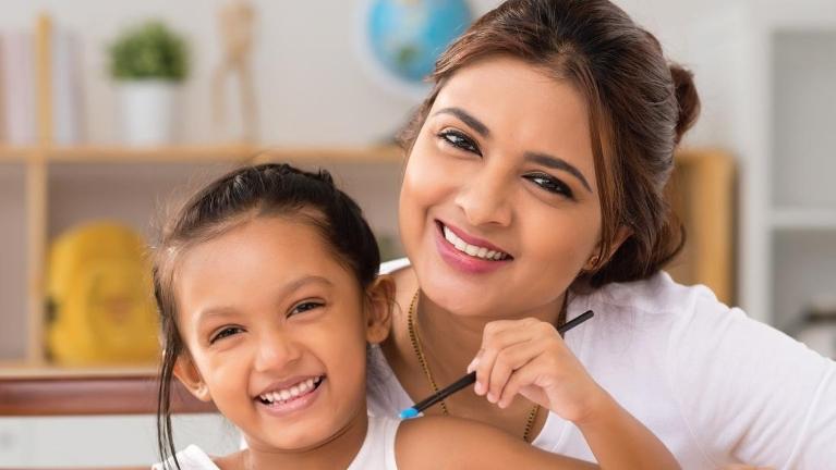 mother and daughter smiling | Dentist in Huntsville AL