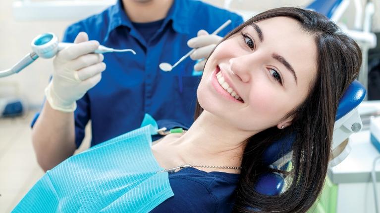 Woman at Dentist | Dental Crowns Huntsville
