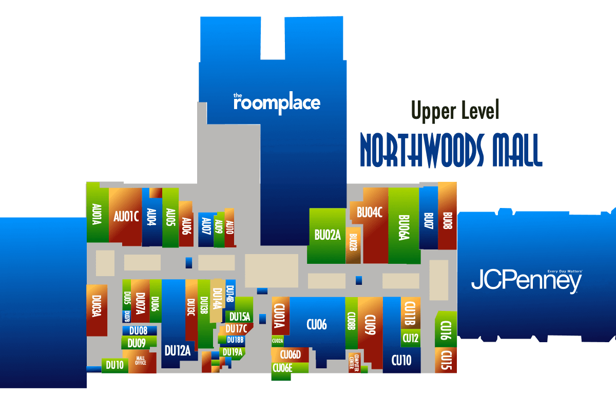northwoods-mall-map-directory