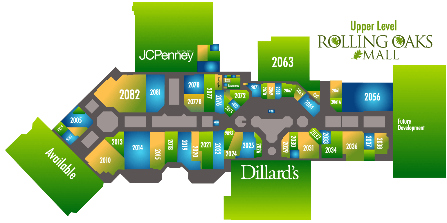 Rolling Oaks Mall Map Directory