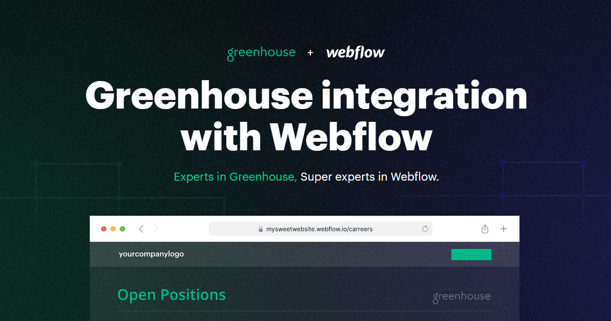 Greenhouse integration with flow