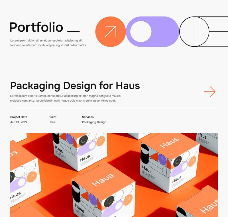 Graphicfolio X flow website template