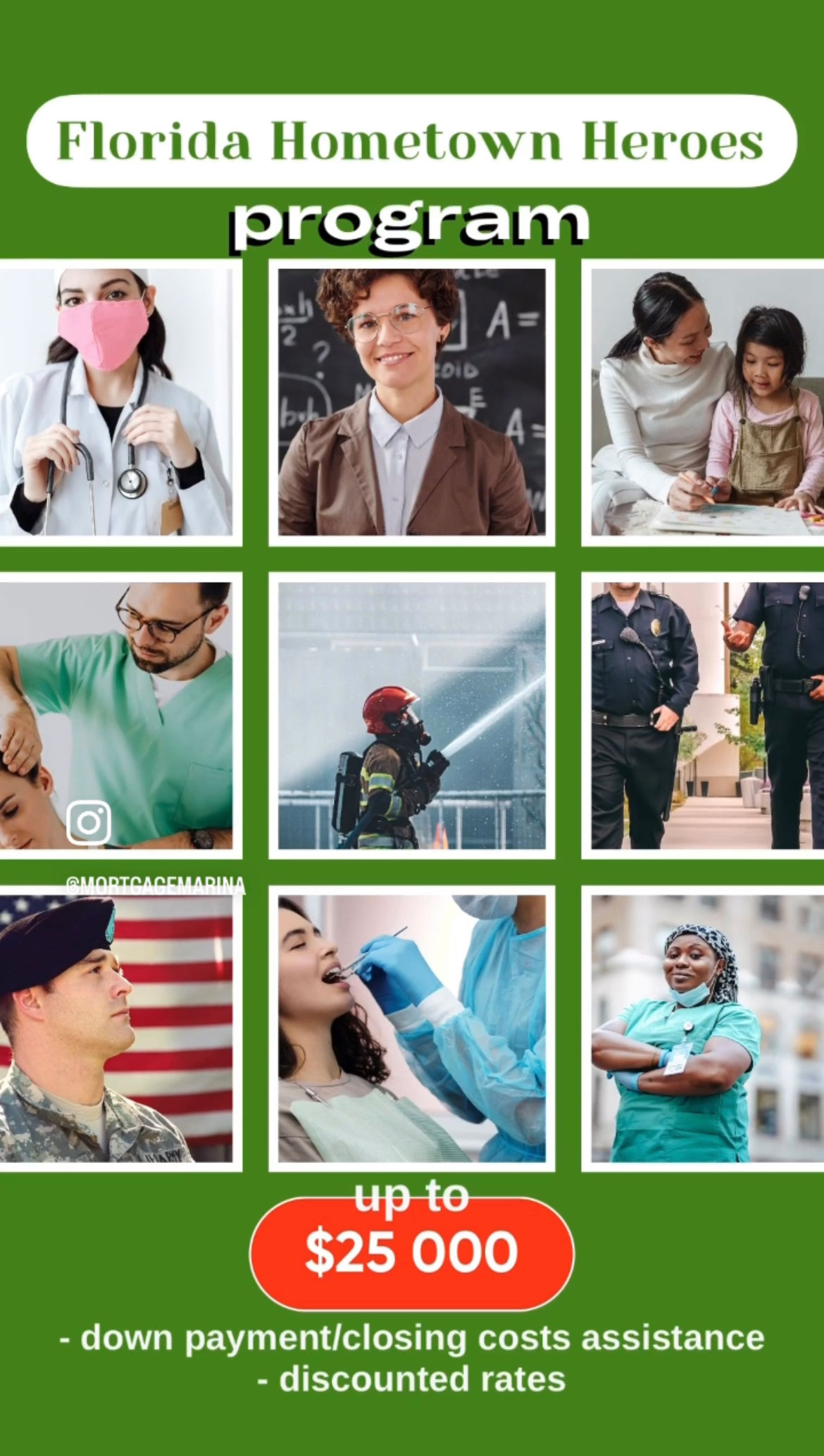 Aviscent Mortgage is proud to be offering Florida Hometown Heroes