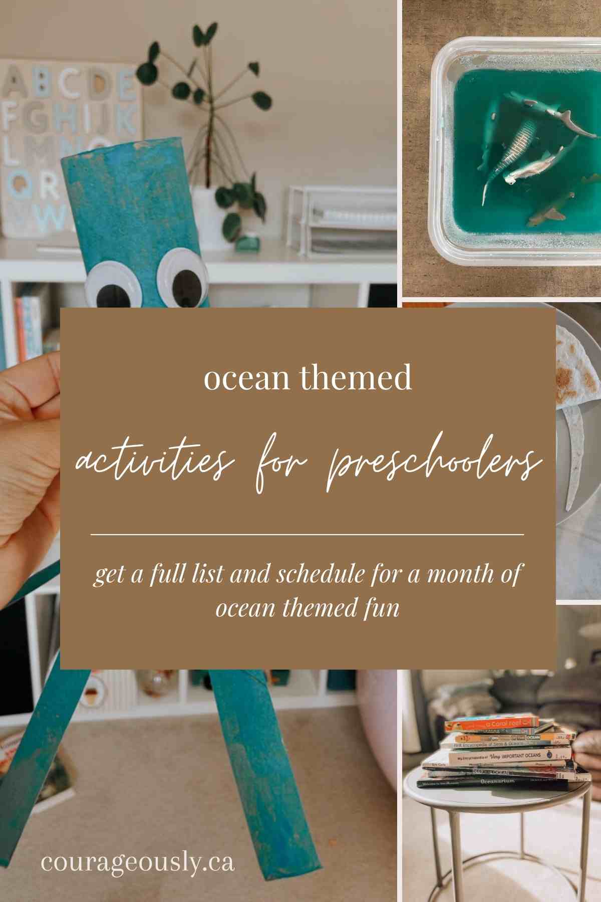 compilation of ocean activities