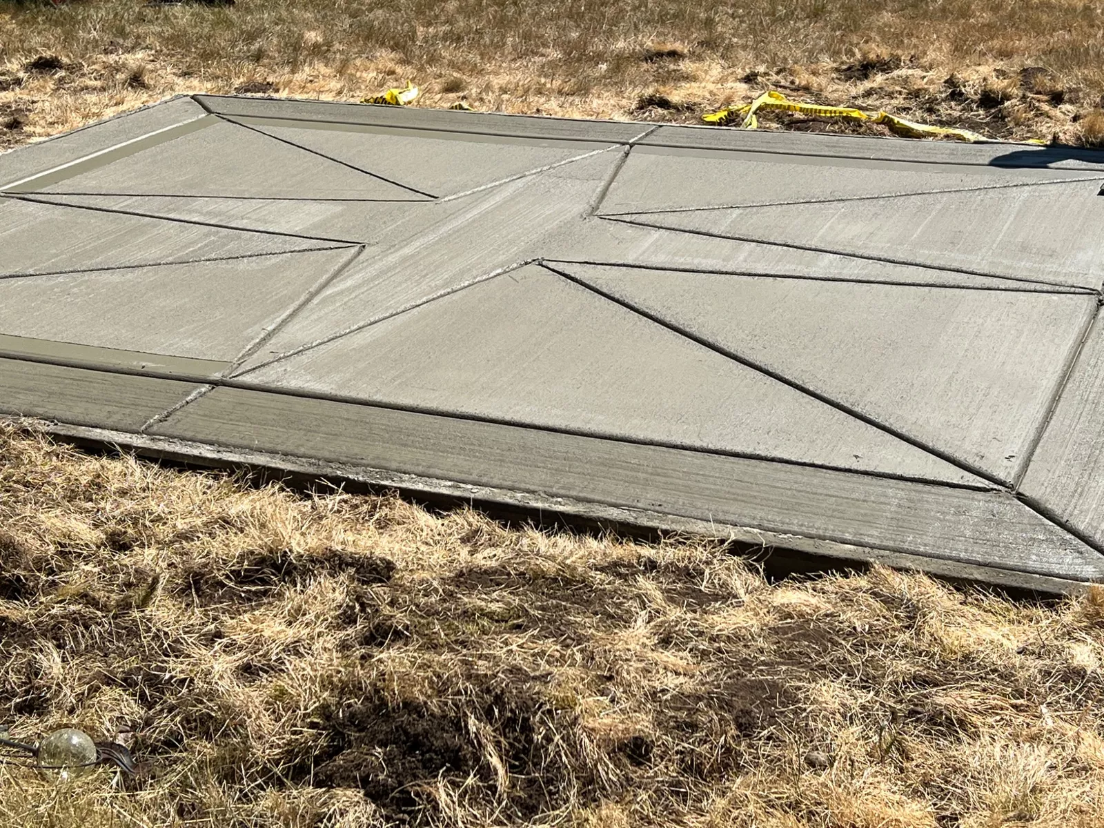 All Star Concrete LLC Patio, A star design