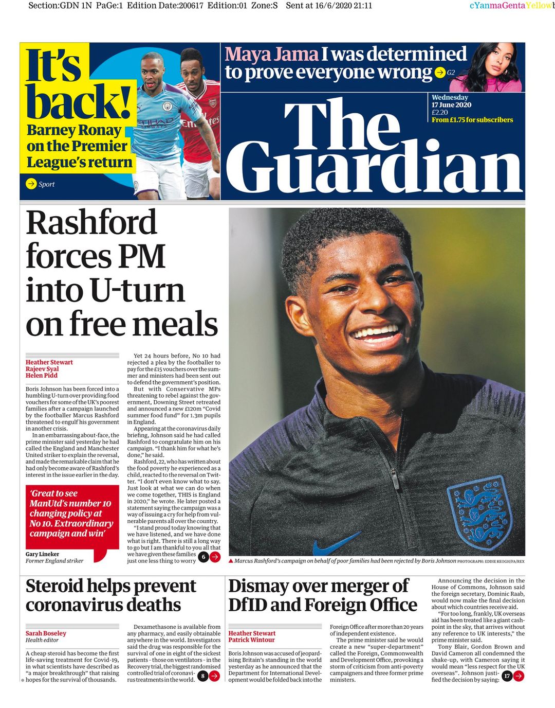 Career marcus rashford