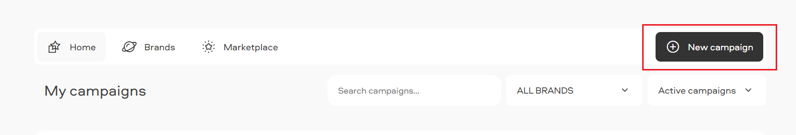 Insense's new campaign button