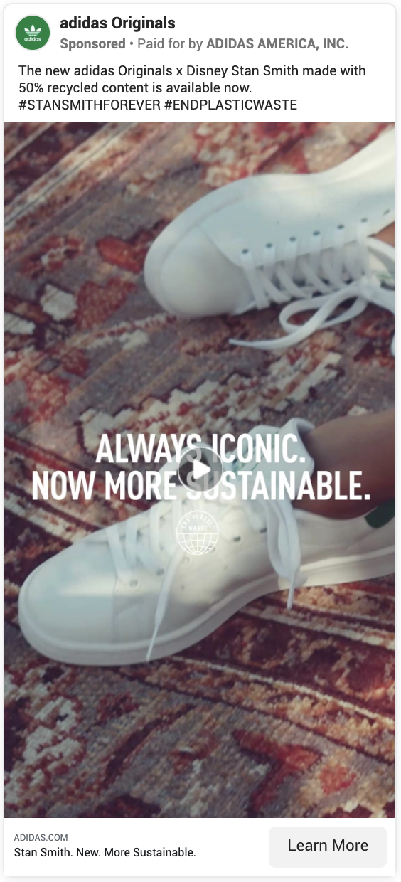 traditional branded content ad