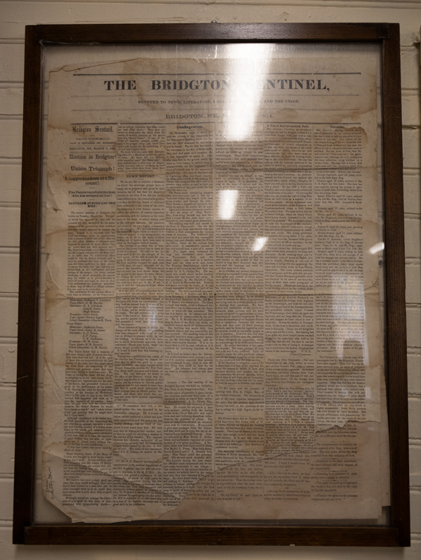 The Many Newspapers of Bridgton