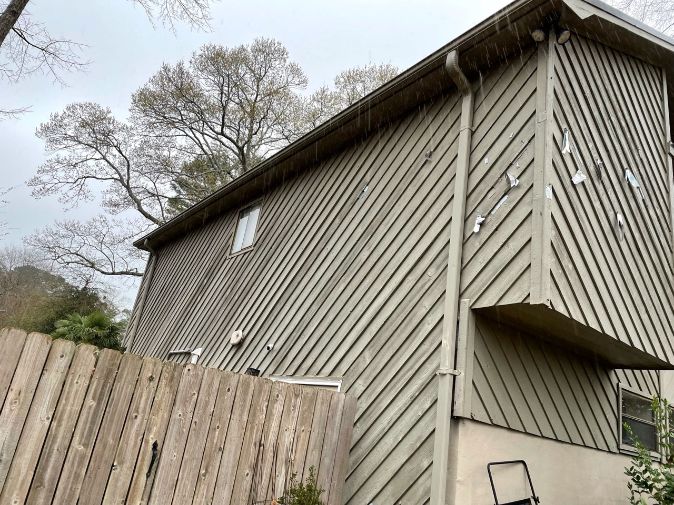 New windows, gutters, Hardie siding and paint Marietta Keystone